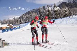 21.01.2015, Antholz, Italy (ITA): Event Feature: The Swix Racing Crew are testing skis - IBU world cup biathlon, training, Antholz (ITA). www.nordicfocus.com. © Manzoni/NordicFocus. Every downloaded picture is fee-liable.