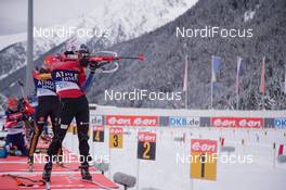 21.01.2015, Antholz, Italy (ITA): Ole Einar Bjoerndalen (NOR) - IBU world cup biathlon, training, Antholz (ITA). www.nordicfocus.com. © Manzoni/NordicFocus. Every downloaded picture is fee-liable.