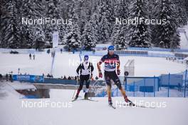 21.01.2015, Antholz, Italy (ITA): Simon Schempp (GER) - IBU world cup biathlon, training, Antholz (ITA). www.nordicfocus.com. © Manzoni/NordicFocus. Every downloaded picture is fee-liable.