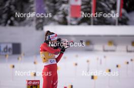 21.01.2015, Antholz, Italy (ITA): Dorothea Wierer (ITA) - IBU world cup biathlon, training, Antholz (ITA). www.nordicfocus.com. © Manzoni/NordicFocus. Every downloaded picture is fee-liable.