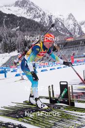 21.01.2015, Antholz, Italy (ITA): Valj Semerenko (UKR) - IBU world cup biathlon, training, Antholz (ITA). www.nordicfocus.com. © Manzoni/NordicFocus. Every downloaded picture is fee-liable.