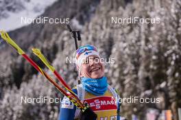 21.01.2015, Antholz, Italy (ITA): Kaisa Maekaeraeinen (FIN) - IBU world cup biathlon, training, Antholz (ITA). www.nordicfocus.com. © Manzoni/NordicFocus. Every downloaded picture is fee-liable.