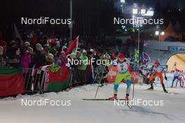 06.02.2015, Nove Mesto, Czech Republic (CZE): Klemen Bauer (SLO) - IBU world cup biathlon, relay mixed, Nove Mesto (CZE). www.nordicfocus.com. © Manzoni/NordicFocus. Every downloaded picture is fee-liable.