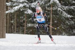 08.02.2015, Nove Mesto, Czech Republic (CZE): Elisa Gasparin (SUI) - IBU world cup biathlon, pursuit women, Nove Mesto (CZE). www.nordicfocus.com. © Manzoni/NordicFocus. Every downloaded picture is fee-liable.
