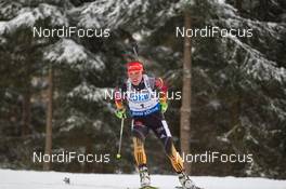 08.02.2015, Nove Mesto, Czech Republic (CZE): Laura Dahlmeier (GER) - IBU world cup biathlon, pursuit women, Nove Mesto (CZE). www.nordicfocus.com. © Manzoni/NordicFocus. Every downloaded picture is fee-liable.