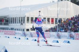 06.02.2015, Nove Mesto, Czech Republic (CZE): Annalies Cook (USA) - IBU world cup biathlon, single mixed relay, Nove Mesto (CZE). www.nordicfocus.com. © Manzoni/NordicFocus. Every downloaded picture is fee-liable.