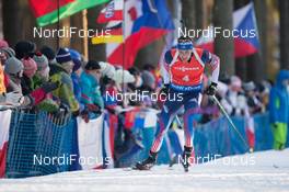 07.02.2015, Nove Mesto, Czech Republic (CZE): Tim Burke (USA) - IBU world cup biathlon, sprint men, Nove Mesto (CZE). www.nordicfocus.com. © Manzoni/NordicFocus. Every downloaded picture is fee-liable.