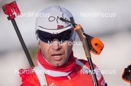 07.02.2015, Nove Mesto, Czech Republic (CZE): Ole Einar Bjoerndalen (NOR) - IBU world cup biathlon, sprint men, Nove Mesto (CZE). www.nordicfocus.com. © Manzoni/NordicFocus. Every downloaded picture is fee-liable.