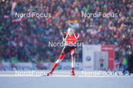 07.02.2015, Nove Mesto, Czech Republic (CZE): Julian Eberhard (AUT) - IBU world cup biathlon, sprint men, Nove Mesto (CZE). www.nordicfocus.com. © Manzoni/NordicFocus. Every downloaded picture is fee-liable.