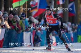 07.02.2015, Nove Mesto, Czech Republic (CZE): Mario Dolder (SUI) - IBU world cup biathlon, sprint men, Nove Mesto (CZE). www.nordicfocus.com. © Manzoni/NordicFocus. Every downloaded picture is fee-liable.