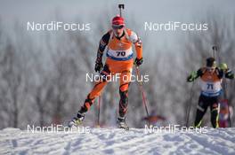 12.02.2015, Oslo, Norway (NOR): Tomas Hasilla (SVK) - IBU world cup biathlon Holmenkollen, individual men, Oslo (NOR). www.nordicfocus.com. © Manzoni/NordicFocus. Every downloaded picture is fee-liable.