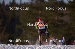 12.02.2015, Oslo, Norway (NOR): Benedikt Doll (GER) - IBU world cup biathlon Holmenkollen, individual men, Oslo (NOR). www.nordicfocus.com. © Manzoni/NordicFocus. Every downloaded picture is fee-liable.