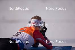 12.02.2015, Oslo, Norway (NOR): Johannes Thingnes Boe (NOR) - IBU world cup biathlon Holmenkollen, individual men, Oslo (NOR). www.nordicfocus.com. © Manzoni/NordicFocus. Every downloaded picture is fee-liable.