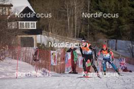 12.02.2015, Oslo, Norway (NOR): Mario Dolder (SUI) - IBU world cup biathlon Holmenkollen, individual men, Oslo (NOR). www.nordicfocus.com. © Manzoni/NordicFocus. Every downloaded picture is fee-liable.