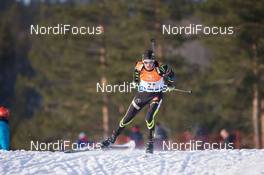 12.02.2015, Oslo, Norway (NOR): Simon Desthieux (FRA) - IBU world cup biathlon Holmenkollen, individual men, Oslo (NOR). www.nordicfocus.com. © Manzoni/NordicFocus. Every downloaded picture is fee-liable.