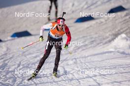 12.02.2015, Oslo, Norway (NOR): Nathan Smith (CAN) - IBU world cup biathlon Holmenkollen, individual men, Oslo (NOR). www.nordicfocus.com. © Manzoni/NordicFocus. Every downloaded picture is fee-liable.