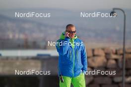12.02.2015, Oslo, Norway (NOR): Borut Nunar (SLO) IBU race director - IBU world cup biathlon Holmenkollen, individual men, Oslo (NOR). www.nordicfocus.com. © Manzoni/NordicFocus. Every downloaded picture is fee-liable.