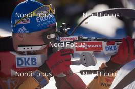 12.02.2015, Oslo, Norway (NOR): Eric Lesser (GER) - IBU world cup biathlon Holmenkollen, individual men, Oslo (NOR). www.nordicfocus.com. © Manzoni/NordicFocus. Every downloaded picture is fee-liable.