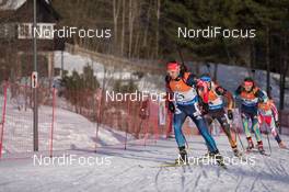12.02.2015, Oslo, Norway (NOR): Anton Shipulin (RUS) - IBU world cup biathlon Holmenkollen, individual men, Oslo (NOR). www.nordicfocus.com. © Manzoni/NordicFocus. Every downloaded picture is fee-liable.