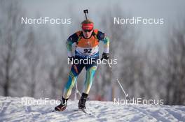 12.02.2015, Oslo, Norway (NOR): Vladimir Semakov (UKR) - IBU world cup biathlon Holmenkollen, individual men, Oslo (NOR). www.nordicfocus.com. © Manzoni/NordicFocus. Every downloaded picture is fee-liable.