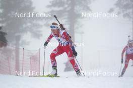 12.02.2015, Oslo, Norway (NOR): Tiril Eckhoff (NOR) - IBU world cup biathlon Holmenkollen, individual women, Oslo (NOR). www.nordicfocus.com. © Manzoni/NordicFocus. Every downloaded picture is fee-liable.