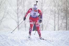12.02.2015, Oslo, Norway (NOR): Synnoeve Solemdal (NOR) - IBU world cup biathlon Holmenkollen, individual women, Oslo (NOR). www.nordicfocus.com. © Manzoni/NordicFocus. Every downloaded picture is fee-liable.