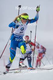 12.02.2015, Oslo, Norway (NOR): Johanna Talihaerm (EST) - IBU world cup biathlon Holmenkollen, individual women, Oslo (NOR). www.nordicfocus.com. © Manzoni/NordicFocus. Every downloaded picture is fee-liable.