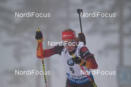 12.02.2015, Oslo, Norway (NOR): Franziska Hildebrand (GER) - IBU world cup biathlon Holmenkollen, individual women, Oslo (NOR). www.nordicfocus.com. © Manzoni/NordicFocus. Every downloaded picture is fee-liable.