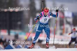 15.02.2015, Oslo, Norway (NOR): Gabriela Soukalova (CZE) - IBU world cup biathlon Holmenkollen, relay women, Oslo (NOR). www.nordicfocus.com. © Manzoni/NordicFocus. Every downloaded picture is fee-liable.