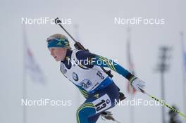 15.02.2015, Oslo, Norway (NOR): Kim Adolfsson (SWE) - IBU world cup biathlon Holmenkollen, relay women, Oslo (NOR). www.nordicfocus.com. © Manzoni/NordicFocus. Every downloaded picture is fee-liable.