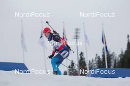 15.02.2015, Oslo, Norway (NOR): Olga Podchufarova (RUS) - IBU world cup biathlon Holmenkollen, relay women, Oslo (NOR). www.nordicfocus.com. © Manzoni/NordicFocus. Every downloaded picture is fee-liable.