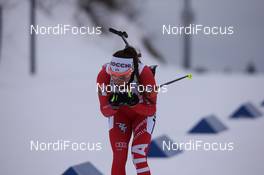 15.02.2015, Oslo, Norway (NOR): Dorothea Wierer (ITA) - IBU world cup biathlon Holmenkollen, relay women, Oslo (NOR). www.nordicfocus.com. © Manzoni/NordicFocus. Every downloaded picture is fee-liable.