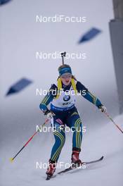 15.02.2015, Oslo, Norway (NOR): Mona Brorsson (SWE) - IBU world cup biathlon Holmenkollen, relay women, Oslo (NOR). www.nordicfocus.com. © Manzoni/NordicFocus. Every downloaded picture is fee-liable.