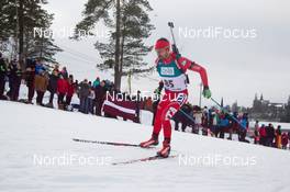 14.02.2015, Oslo, Norway (NOR): Christian de Lorenzi (ITA) - IBU world cup biathlon Holmenkollen, sprint men, Oslo (NOR). www.nordicfocus.com. © Manzoni/NordicFocus. Every downloaded picture is fee-liable.