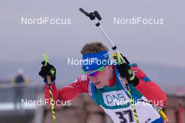 14.02.2015, Oslo, Norway (NOR): Lukas Hofer (ITA) - IBU world cup biathlon Holmenkollen, sprint men, Oslo (NOR). www.nordicfocus.com. © Manzoni/NordicFocus. Every downloaded picture is fee-liable.