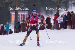 14.02.2015, Oslo, Norway (NOR): Simon Schempp (GER) - IBU world cup biathlon Holmenkollen, sprint men, Oslo (NOR). www.nordicfocus.com. © Manzoni/NordicFocus. Every downloaded picture is fee-liable.