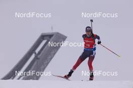 14.02.2015, Oslo, Norway (NOR): Ji-Hee Mun (KOR) - IBU world cup biathlon Holmenkollen, sprint women, Oslo (NOR). www.nordicfocus.com. © Manzoni/NordicFocus. Every downloaded picture is fee-liable.
