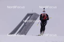 14.02.2015, Oslo, Norway (NOR): Irene Cadurisch (SUI) - IBU world cup biathlon Holmenkollen, sprint women, Oslo (NOR). www.nordicfocus.com. © Manzoni/NordicFocus. Every downloaded picture is fee-liable.