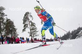 14.02.2015, Oslo, Norway (NOR): Johanna Talihaerm (UST) - IBU world cup biathlon Holmenkollen, sprint women, Oslo (NOR). www.nordicfocus.com. © Manzoni/NordicFocus. Every downloaded picture is fee-liable.