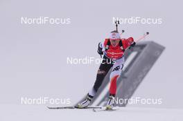14.02.2015, Oslo, Norway (NOR): Krystyna Guzik (POL) - IBU world cup biathlon Holmenkollen, sprint women, Oslo (NOR). www.nordicfocus.com. © Manzoni/NordicFocus. Every downloaded picture is fee-liable.