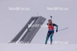 14.02.2015, Oslo, Norway (NOR): Emma Nilsson (SWE) - IBU world cup biathlon Holmenkollen, sprint women, Oslo (NOR). www.nordicfocus.com. © Manzoni/NordicFocus. Every downloaded picture is fee-liable.