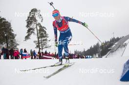 14.02.2015, Oslo, Norway (NOR): Eva Puskarcikova (CZE) - IBU world cup biathlon Holmenkollen, sprint women, Oslo (NOR). www.nordicfocus.com. © Manzoni/NordicFocus. Every downloaded picture is fee-liable.
