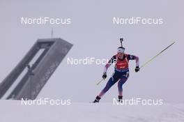 14.02.2015, Oslo, Norway (NOR): Clare Egan (USA) - IBU world cup biathlon Holmenkollen, sprint women, Oslo (NOR). www.nordicfocus.com. © Manzoni/NordicFocus. Every downloaded picture is fee-liable.