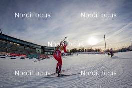 11.02.2015, Oslo, Norway (NOR): Synnoeve Solemdal (NOR) - IBU world cup biathlon Holmenkollen, training, Oslo (NOR). www.nordicfocus.com. © Manzoni/NordicFocus. Every downloaded picture is fee-liable.