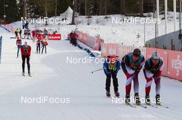 11.02.2015, Oslo, Norway (NOR): Event Feature: Technicians are testing skis in the stadium - IBU world cup biathlon Holmenkollen, training, Oslo (NOR). www.nordicfocus.com. © Manzoni/NordicFocus. Every downloaded picture is fee-liable.