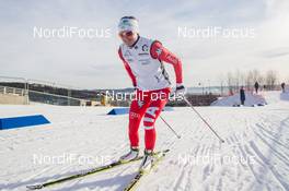 11.02.2015, Oslo, Norway (NOR): Karin Oberhofer (ITA) - IBU world cup biathlon Holmenkollen, training, Oslo (NOR). www.nordicfocus.com. © Manzoni/NordicFocus. Every downloaded picture is fee-liable.