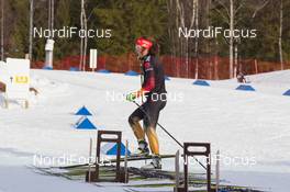 11.02.2015, Oslo, Norway (NOR): Laura Dahlmeier (GER) - IBU world cup biathlon Holmenkollen, training, Oslo (NOR). www.nordicfocus.com. © Manzoni/NordicFocus. Every downloaded picture is fee-liable.