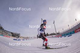 11.02.2015, Oslo, Norway (NOR): Sven Grossegger (AUT) - IBU world cup biathlon Holmenkollen, training, Oslo (NOR). www.nordicfocus.com. © Manzoni/NordicFocus. Every downloaded picture is fee-liable.