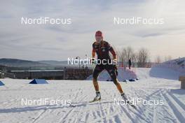 11.02.2015, Oslo, Norway (NOR): Franziska Preuss (GER) - IBU world cup biathlon Holmenkollen, training, Oslo (NOR). www.nordicfocus.com. © Manzoni/NordicFocus. Every downloaded picture is fee-liable.