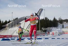 11.02.2015, Oslo, Norway (NOR): Elise Ringen (NOR) - IBU world cup biathlon Holmenkollen, training, Oslo (NOR). www.nordicfocus.com. © Manzoni/NordicFocus. Every downloaded picture is fee-liable.